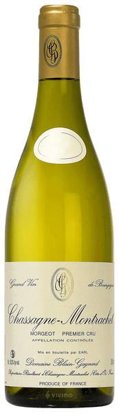 Domaine Blain-Gagnard Chassagne-Montrachet Premier Cru 'Morgeot' Blanc 2018