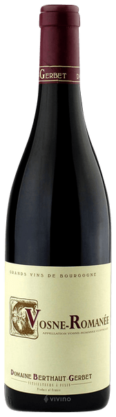 Domaine Berthaut-Gerbet Vosne-Roman?e 2018