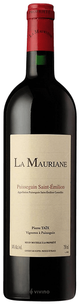 La Mauriane Puisseguin Saint-?milion 2016