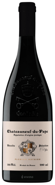 Les Vins Florian Mathieu Ch?teauneuf-du-Pape 2019