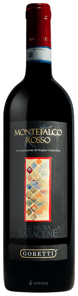 Goretti Le Mura Saracene Montefalco Rosso 2017