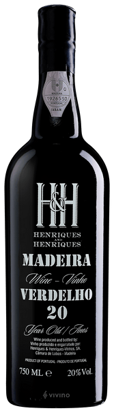 Henriques & Henriques Verdelho 20 Years Old Madeira N.V.
