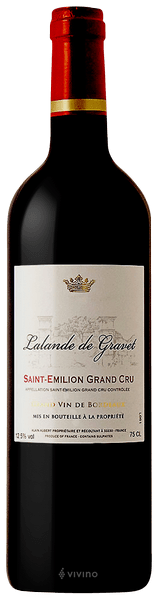 Ch?teau Lalande de Gravet Saint-?milion Grand Cru 2016
