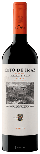 El Coto Coto de Imaz Rioja Reserva 2016