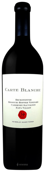 Carte Blanche Beckstoffer Missouri Hopper Vineyard Cabernet Sauvignon 2017