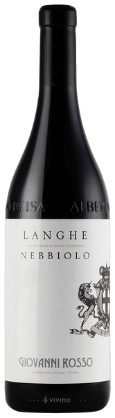 Giovanni Rosso Langhe Nebbiolo 2019