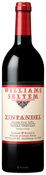 Williams Selyem Papera Vineyard Zinfandel 2007