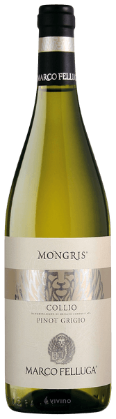 Marco Felluga Mongris Collio Pinot Grigio 2020