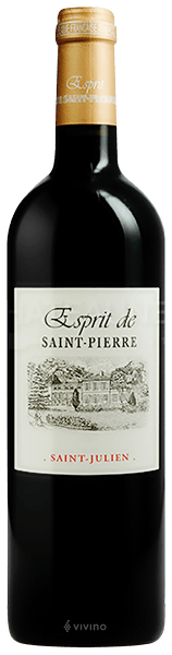 Ch?teau Saint-Pierre Esprit de Saint-Pierre Saint-Julien 2015