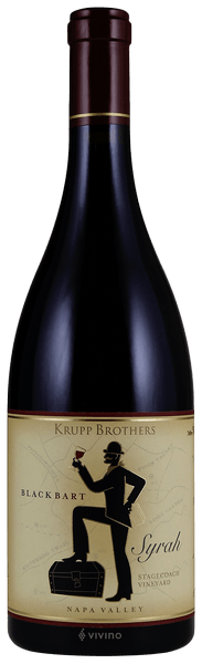 Krupp Brothers Black Bart Syrah (Stagecoach Vineyard) 2017