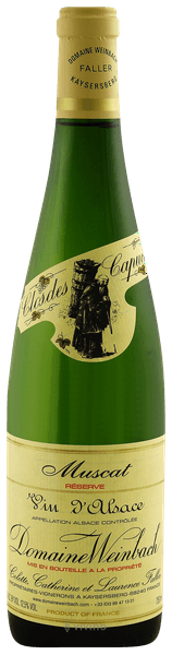 Domaine Weinbach Muscat Alsace R?serve 2019
