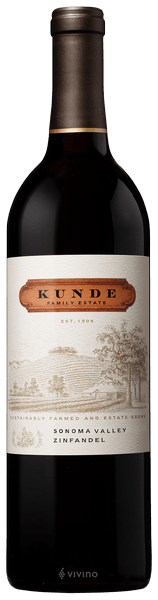 Kunde Zinfandel 2016