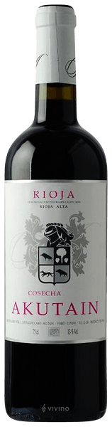 Bodega Akutain Cosecha Tinto 2016
