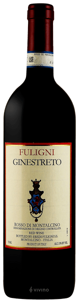 Fuligni Rosso di Montalcino Ginestreto 2018