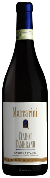 Marcarini Ciabot Camerano Barbera d'Alba 2015
