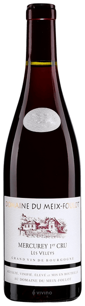 Domaine du Meix-Foulot Les Veleys Mercurey 1er Cru 2014
