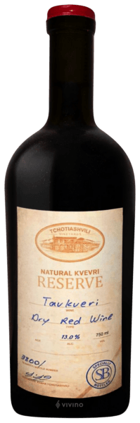 Tchotiashvili Tavkveri Special Bottled 2017