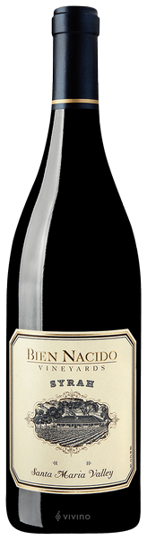 Bien Nacido Vineyards Syrah 2018