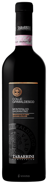 Tabarrini Colle Grimaldesco Montefalco Sagrantino 2014