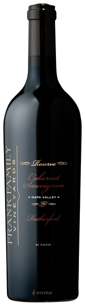 Frank Family Rutherford Reserve Cabernet Sauvignon 2017