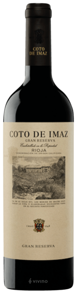 El Coto Coto de Imaz Rioja Gran Reserva 2015