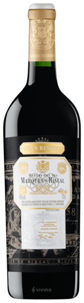 Marqu?s de Riscal Rioja Gran Reserva 2012