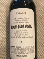 Sine Qua Non Distenta I 2019