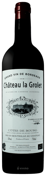 Ch?teau la Grolet C?tes de Bourg 2019