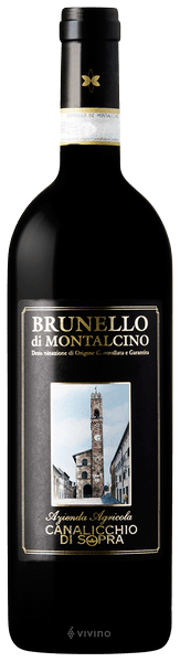 Canalicchio di Sopra Brunello di Montalcino 1998