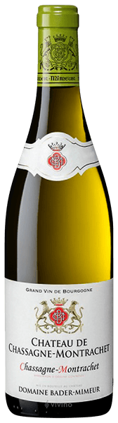 Bader-Mimeur Chateau de Chassagne-Montrachet Blanc 2017