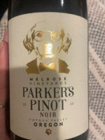 Melrose Parker's Pinot Noir 2020