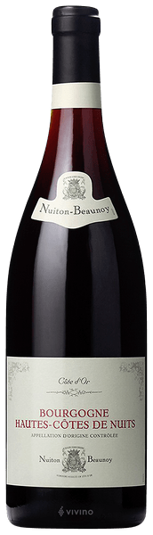 Nuiton-Beaunoy Bourgogne Hautes-C?tes de Nuits 2020
