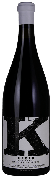 K Vintners Rock Garden Syrah 2018