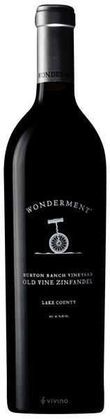 Wonderment Burton Ranch Vineyard Old Vine Zinfandel 2016