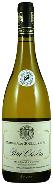 Domaine Jean Goulley & Fils Petit Chablis 2018