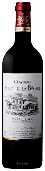 Ch?teau Haut de La Becade Pauillac 2010