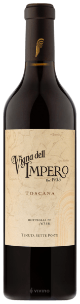 Tenuta Sette Ponti Vigna dell Impero Toscana 2016