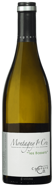 Domaine Laurent Cognard Montagny Premier Cru 'Les Bassets' 2015