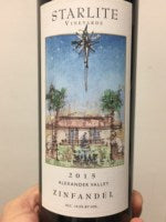 Starlite Vineyards Zinfandel 2016