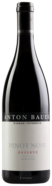 Anton Bauer Pinot Noir Reserve Limited Edition 2017
