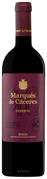 Marqu?s de C?ceres Rioja Reserva 2018
