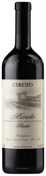 Ceretto Bussia Barolo 2015