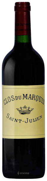 Ch?teau L?oville Las Cases Clos du Marquis Saint-Julien 2009