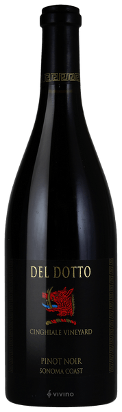 Del Dotto Pinot Noir Cinghiale Vineyard 2015