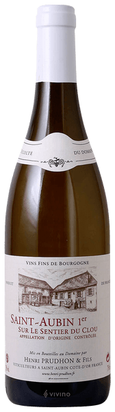Henri Prudhon & Fils Saint-Aubin 1er Cru 'Sur le Sentier du Clou' 2018