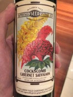 Spring Seed Cockscomb Cabernet Sauvignon 2018