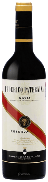 Federico Paternina Rioja Reserva 2015
