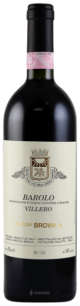 Brovia Villero Barolo 2010