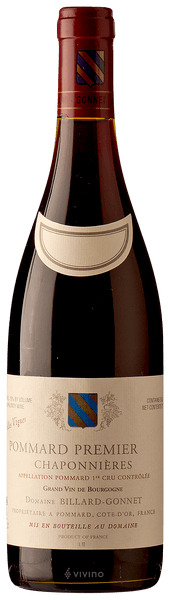 Domaine Billard-Gonnet Pommard Premier Cru 'Chaponni?res' 2015