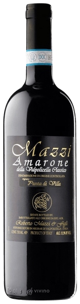 Roberto Mazzi Punta di Villa Amarone della Valpolicella Classico 2016